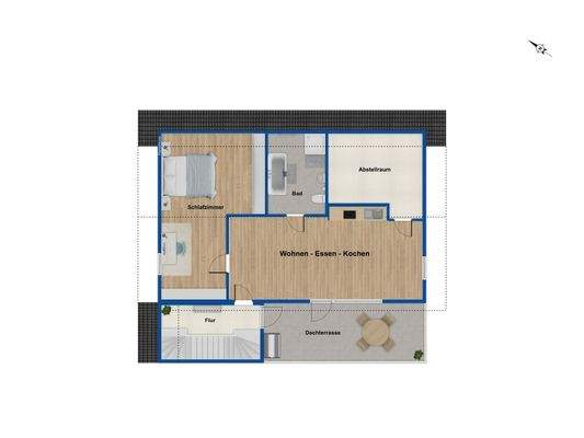 Grundriss Dachgeschoss