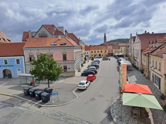 Blick aus dem Fenster