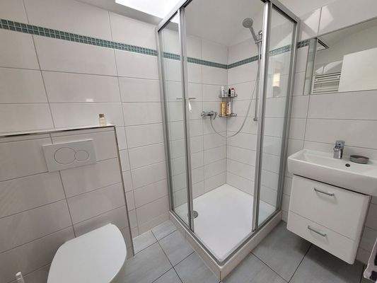 Badezimmer im Dachgeschoss