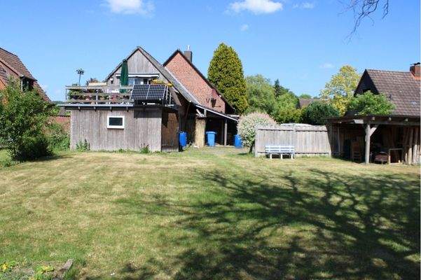 Rückansicht Gebäude