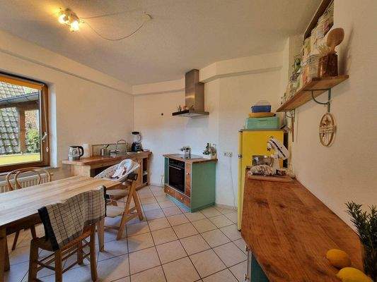 Wohnküche im Erdgeschoss