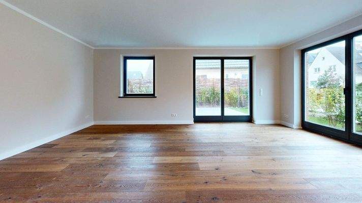 Blick ins Wohnzimmer 