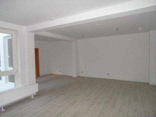 Blick ins Wohnzimmer