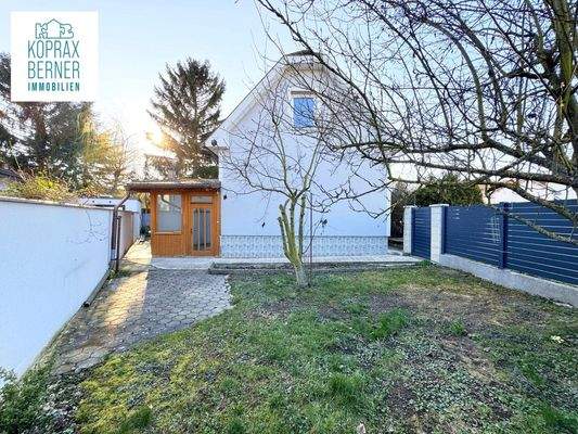 Ansicht seitlich - Garten