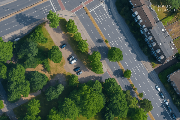 Grundstücksansicht Perspektive