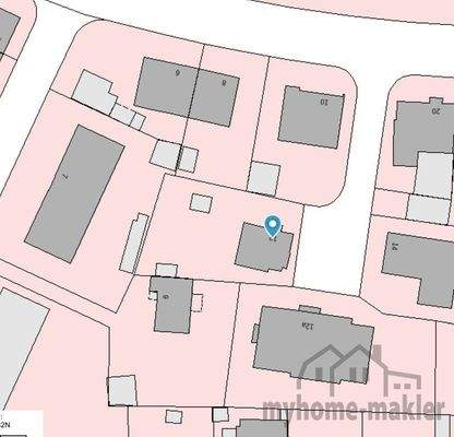 Lageplan Baufenster B+L 10x20