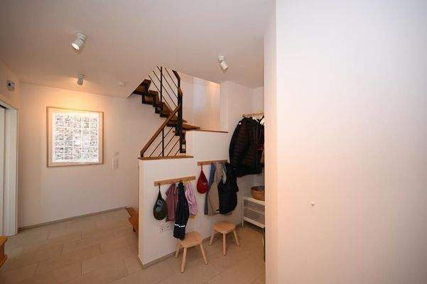 Geräumiger Windfang