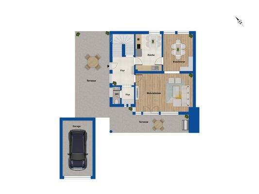 Grundriss Erdgeschoss