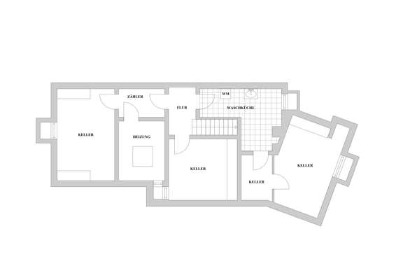 Grundriss - Kellergeschoss