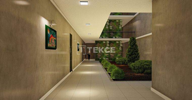 Horizontally Designed Flats in Complex with Pool in Yalova