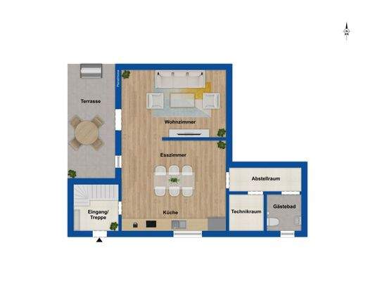 Grundriss Erdgeschoss