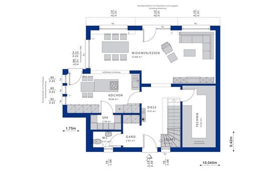 Grundriss Erdgeschoss