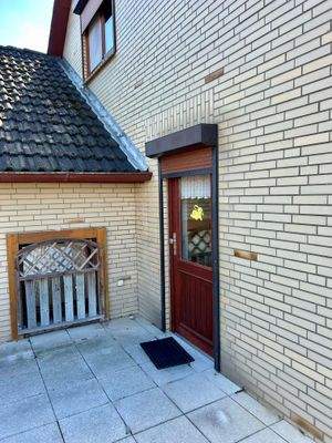 Zugang von der Küche zum Garten 