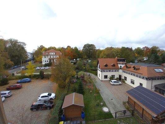 Ausblick Schlafzimmer