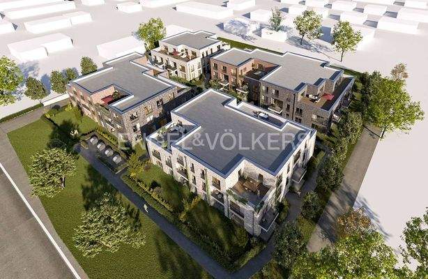 Alte Gärtnerei - Vogelperspektive