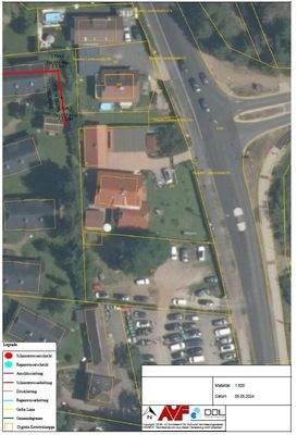 Leitungsplan Abwasser