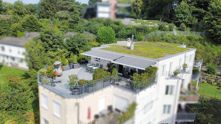 Markierung der Wohnung