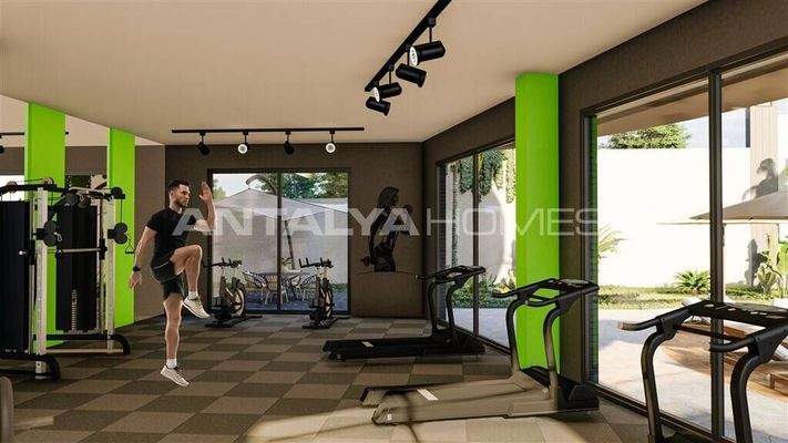 Real Estate with Rich Communal Amenities in Alanya Mahmutlar