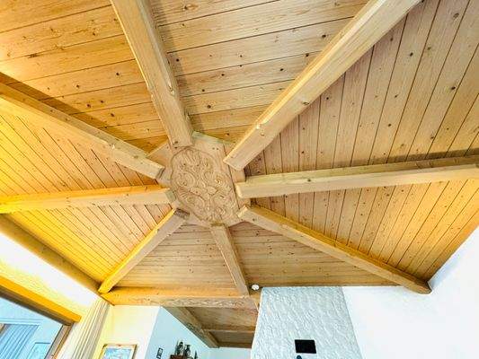 21. Decke Wohn- Esszimmer EG