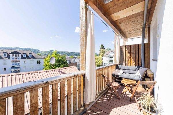 Balkon mit Ausblick Whg.2.OG