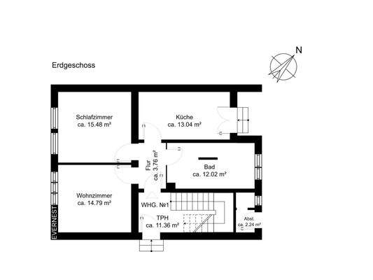 Erdgeschoss Vorderhaus