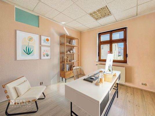 Büro Erdgeschoss (Einrichtung digital)