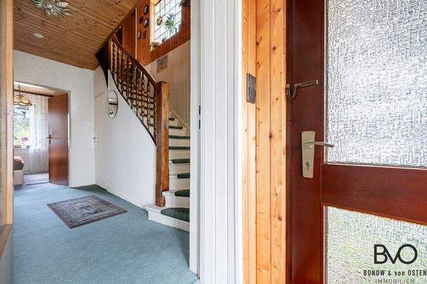 Blick vom Hauseingang