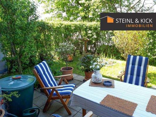 EG-Wohnung mit Terrasse & Garten