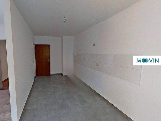 Ansicht II: Offener Küchenbereich