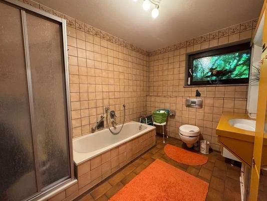 Bad mit Wanne und Dusche  -  UG
