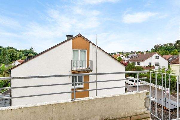 Dachgeschoss: Balkon