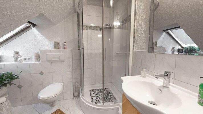 Badezimmer Dachgeschoss