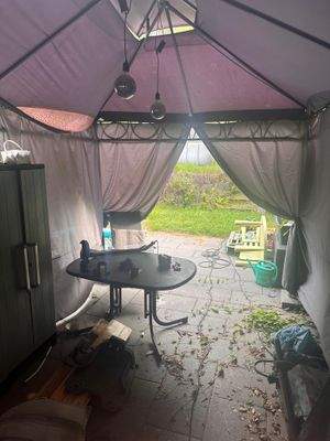 Pavilion Ausgang Küche Terrasse