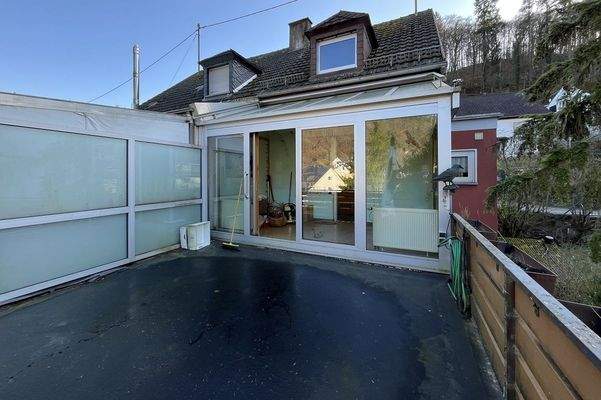 Balkon und Wintergarten