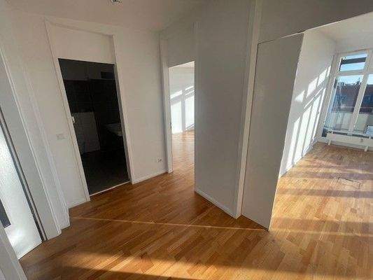 Helle Wohnung mit Holzboden