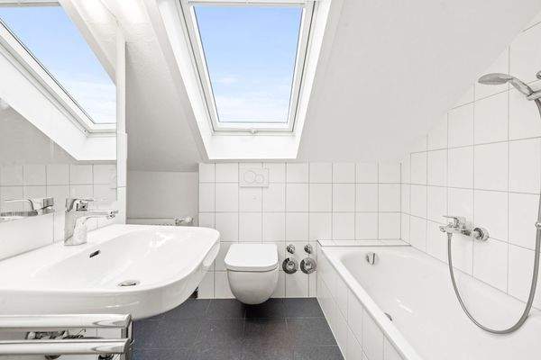 Badezimmer Dachgeschoss