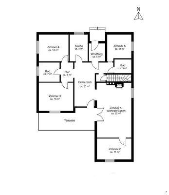 Grundriss Erdgeschoss