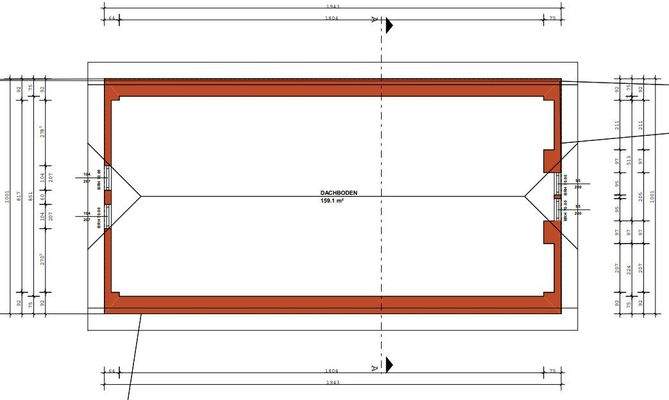 Dachboden Nebengebäude