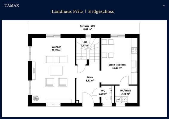 Grundriss Erdgeschoss