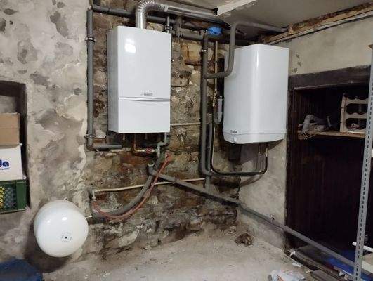 Heizungsanlage im Keller