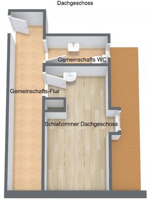 Grundriss Dachgeschoss rechts