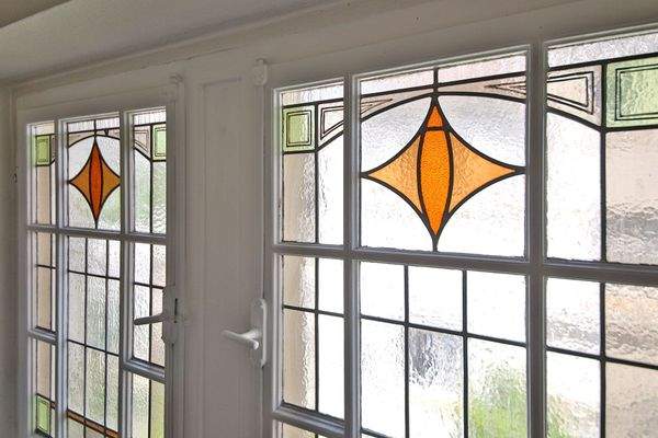 Fenster im Treppenhaus