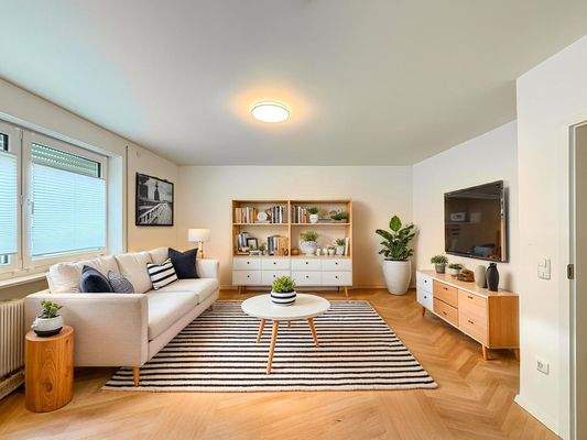 EG - Wohnzimmer mit Einrichtungsbeispiel