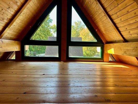ausgebautes Zimmer - Spitzboden