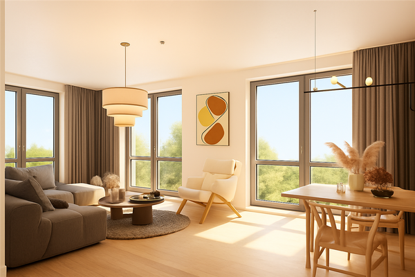 Eckwohnung Obergeschoss rollstuhlgerecht