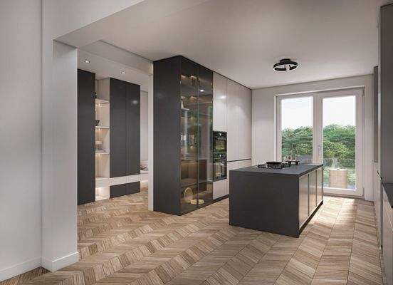 Wohnzimmer u. Küche