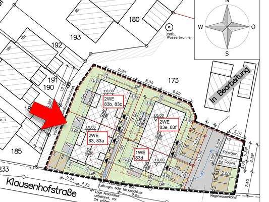 Lageplan Klausenhofstraße 83a