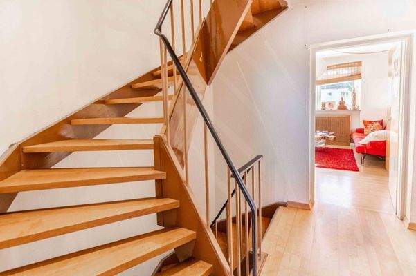 Treppenaufgang ins DG