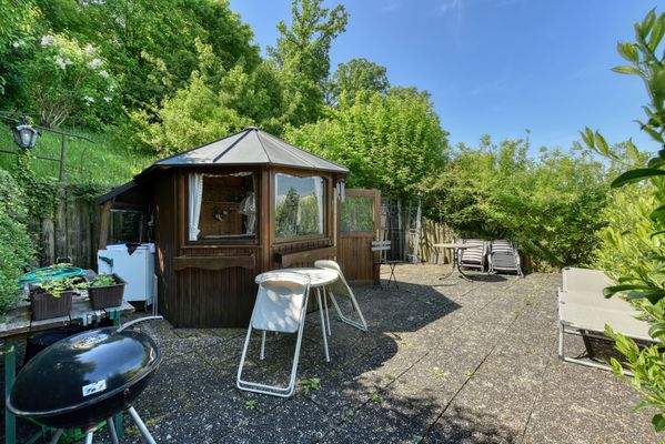 Garten E2 Laube nach Westen