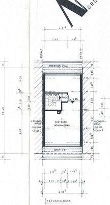 Grundriss Dachgeschoss